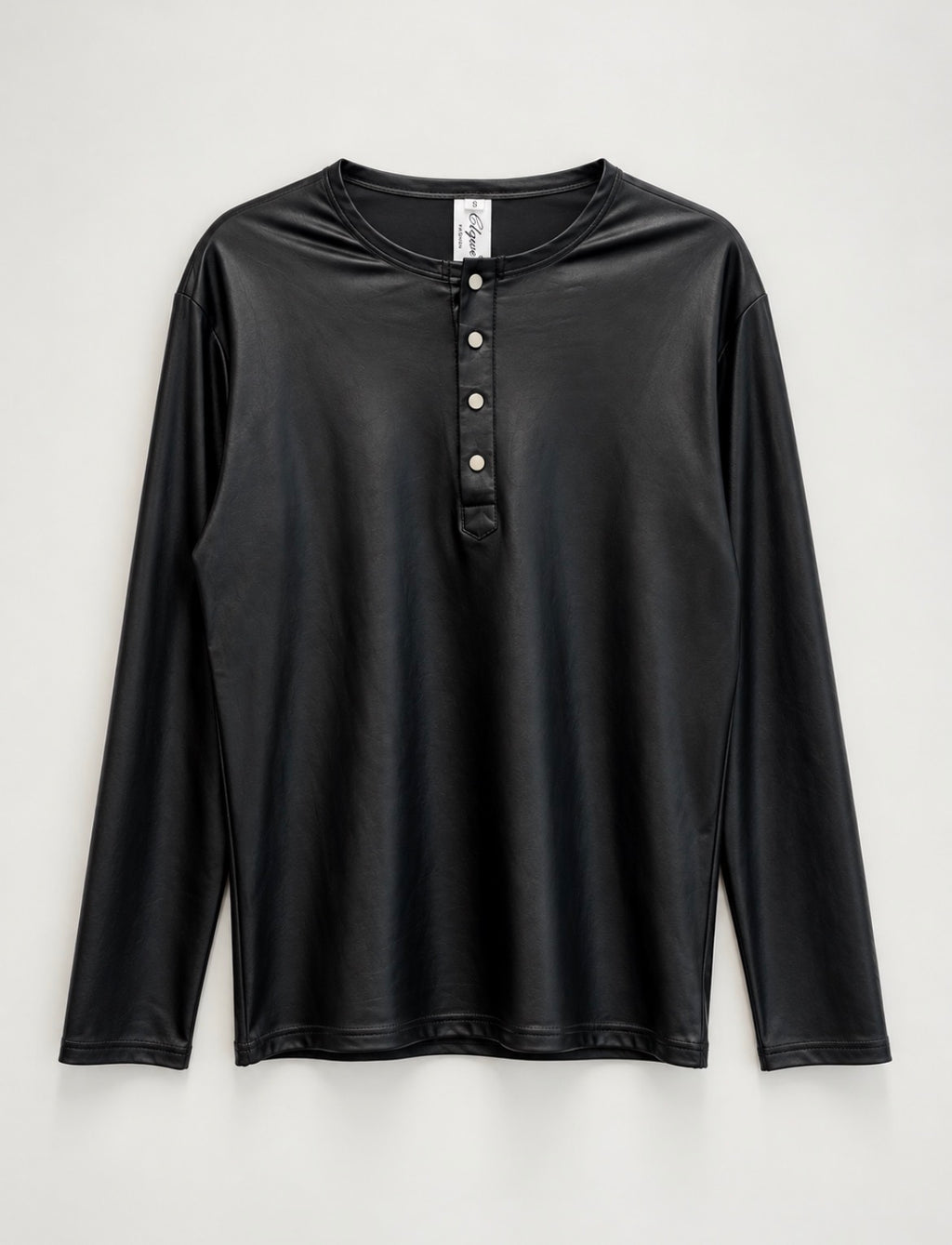 Leather Serafino Longsleeve - size S