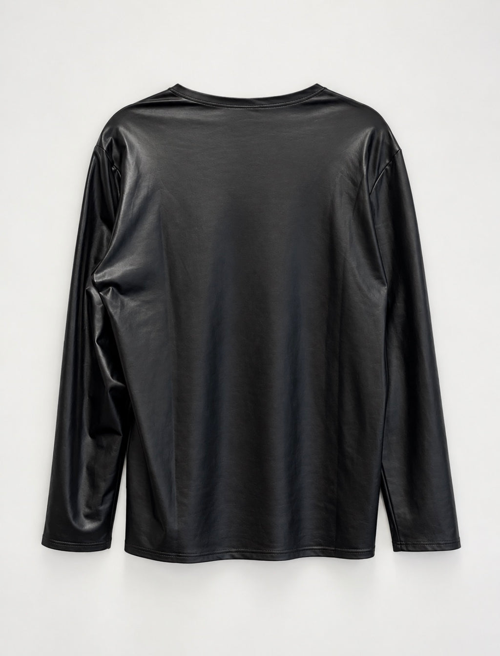 Leather Serafino Longsleeve - size S