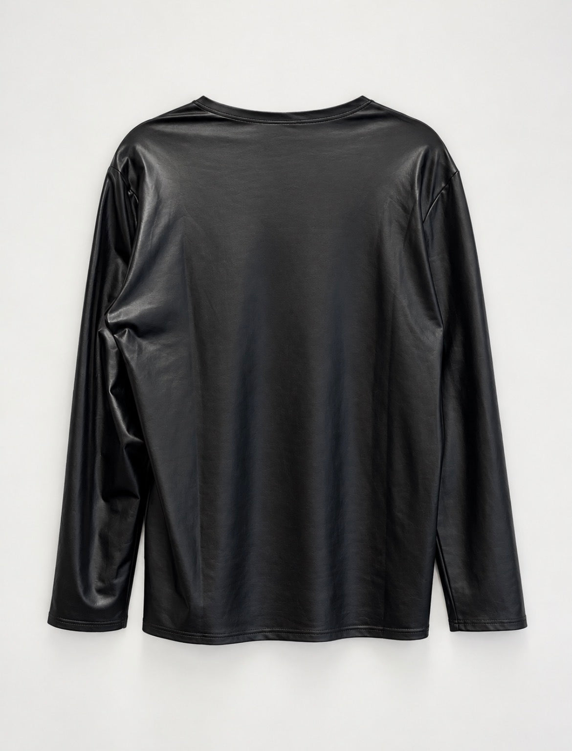 Leather Serafino Longsleeve - size S