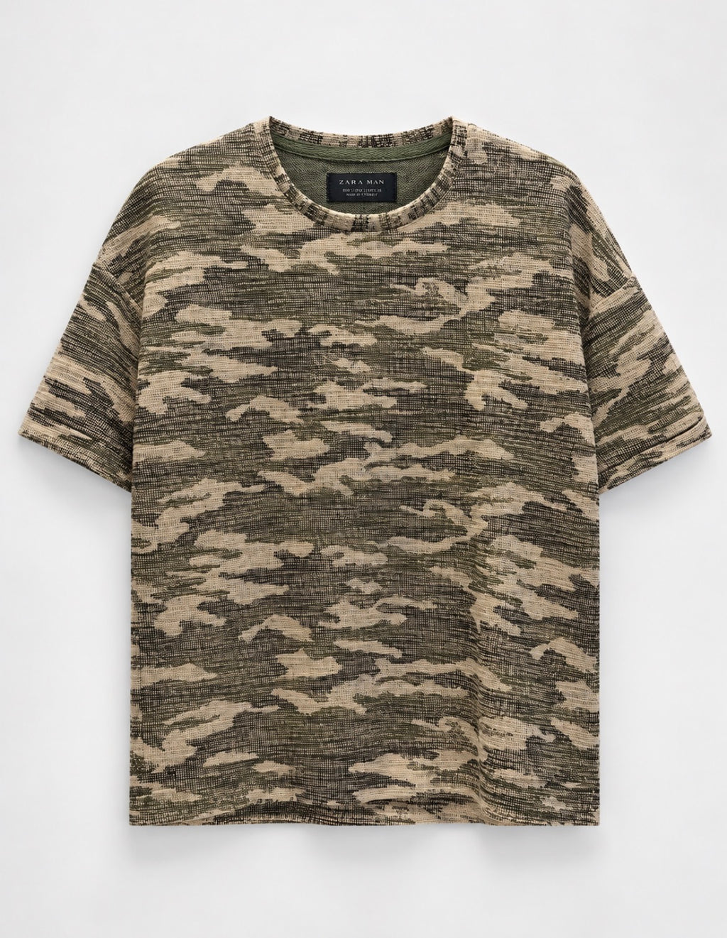 Camo Tee - size S
