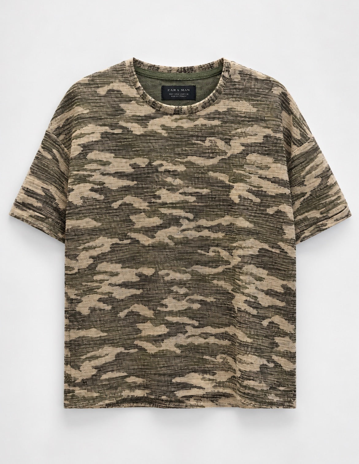 Camo Tee - size S