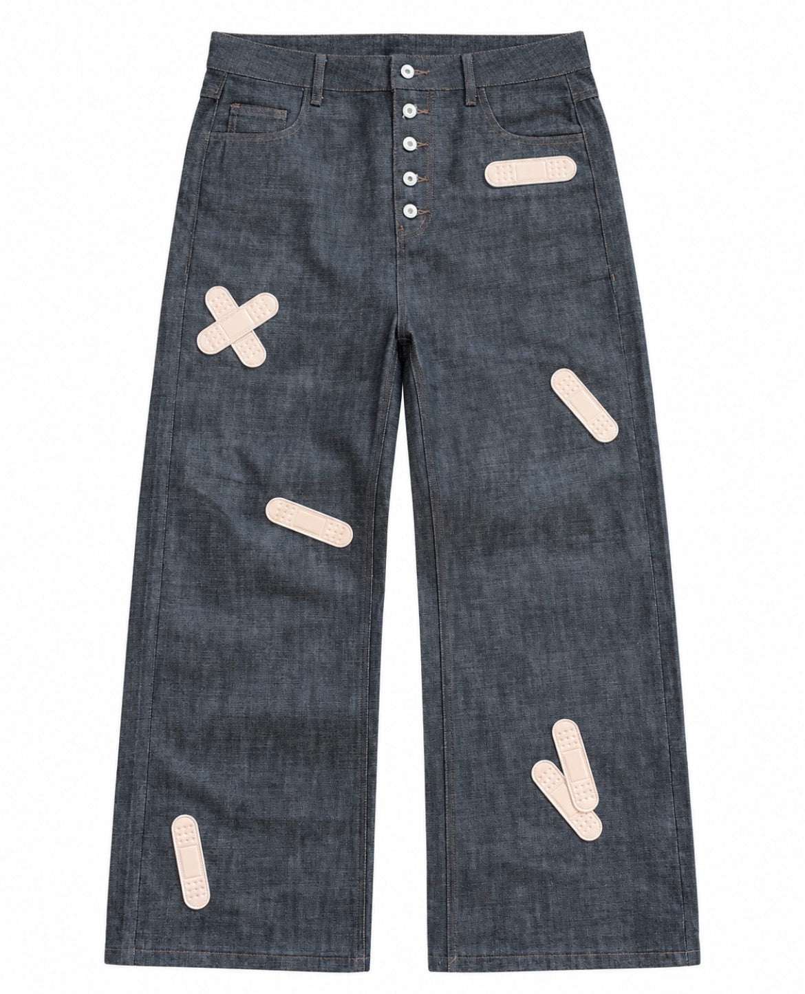 AT.Vetement Super Baggy Jeans - size L
