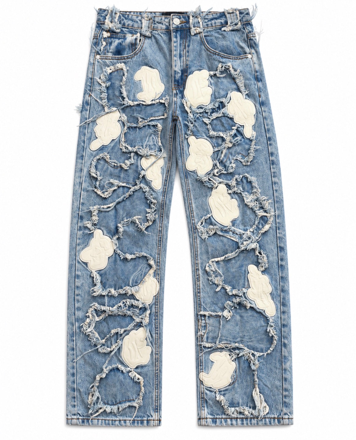 Racer Worldwide Definitive Patch Jeans - size S